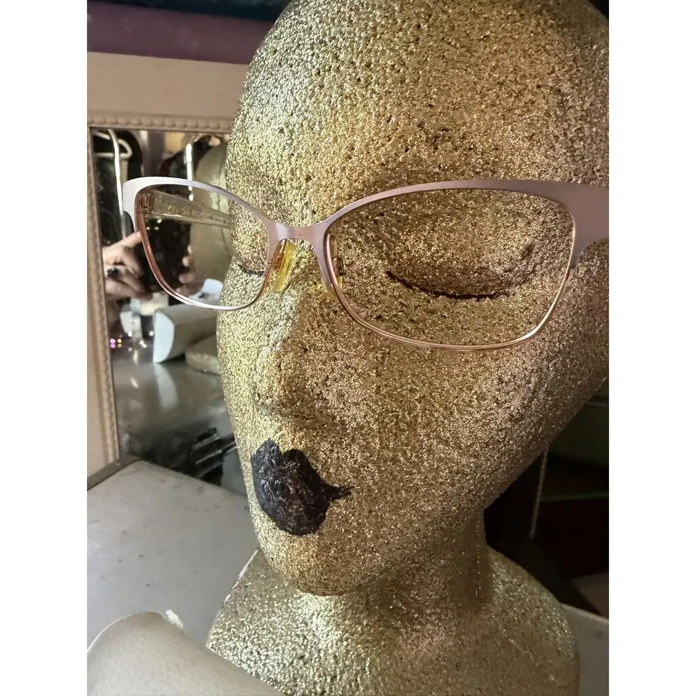 Michael Kors Rose Gold Metal Women's Eyeglass Frames